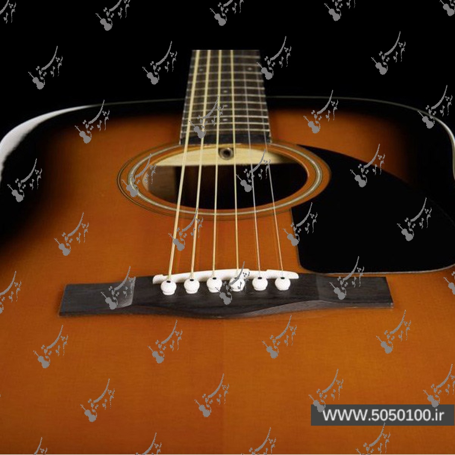 پکیج گیتار آکوستیک فندر مدل CD-60 Sunburst
