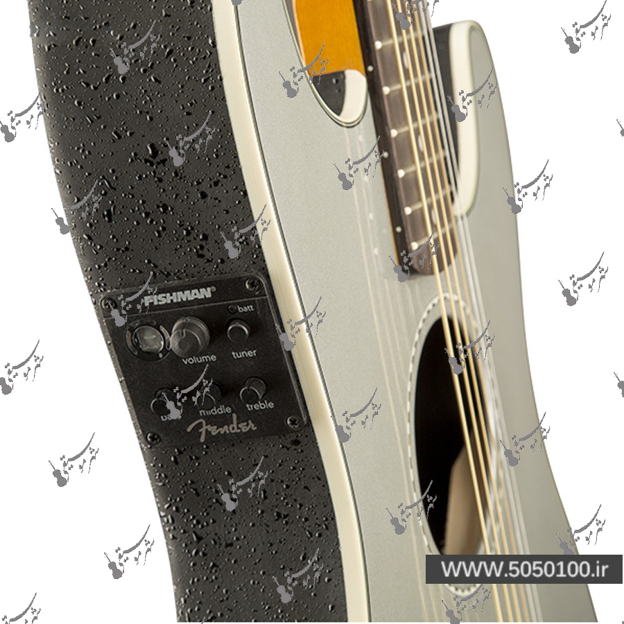 گیتار آکوستیک فندر مدل Stratacoustic Plus Inca Silver