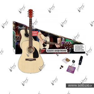 گیتار آکوستیک فندر مدل CD-60 Pack Natural DS v2